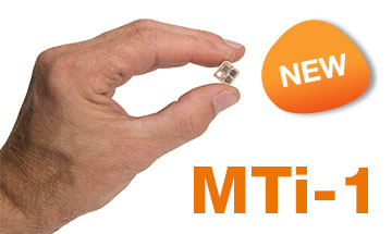 Xsens introduces the MTi 1-series: Full-featured, miniature motion tracking module at low-cost