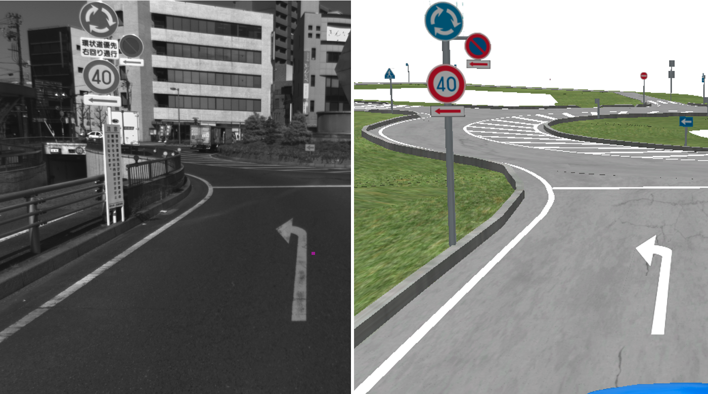 Atlatec: building a virtual ‘railway track’ for autonomous cars using position information from an Xsens sensor